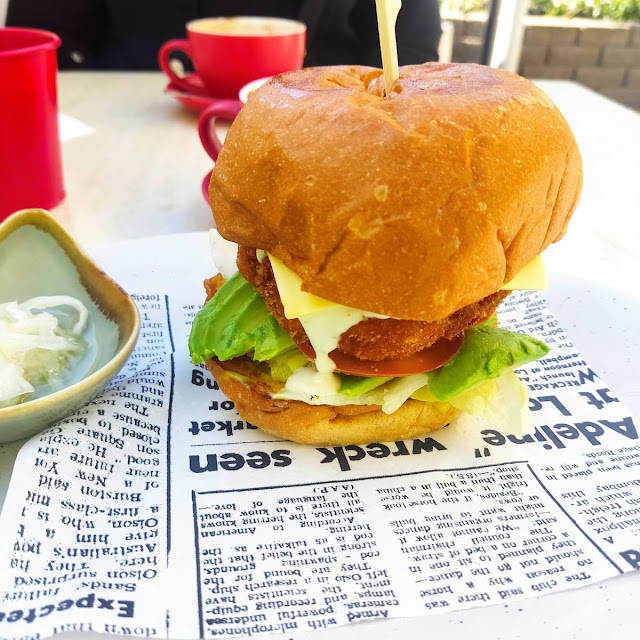 Prawn Burger