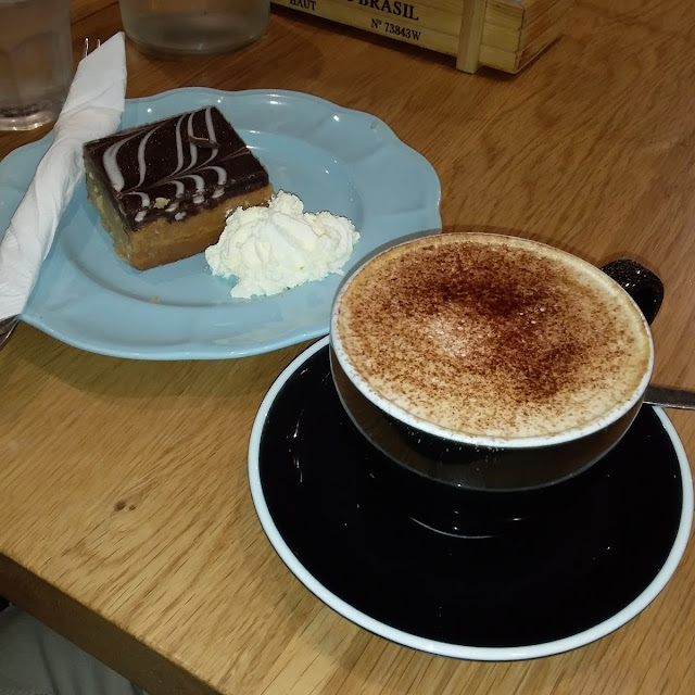 Latte and Caramel Tart