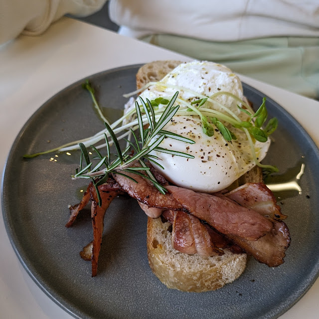Poached Egg and Bacon