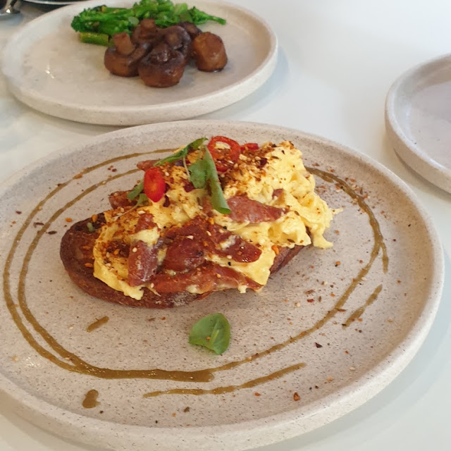 Chilli and Chorizo Eggs