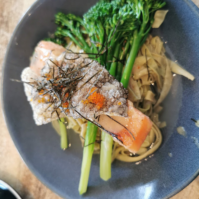 Miso Salmon Soba