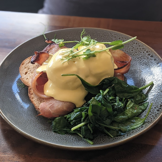 Eggs Benedict on Gluten Free Toast
