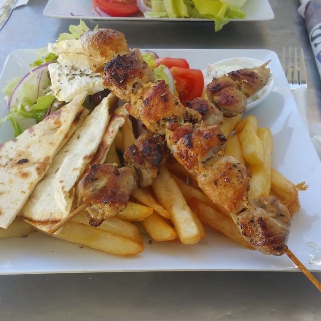 Lamb or Chicken Souvlaki