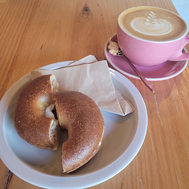 Coffee with Bagel