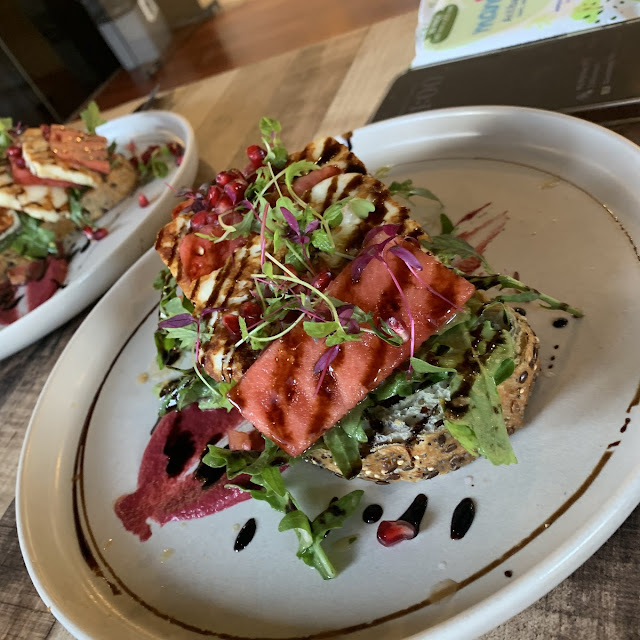 Halloumi on Toast