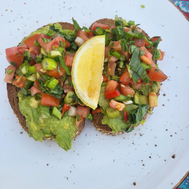 Avocado Bruschetta