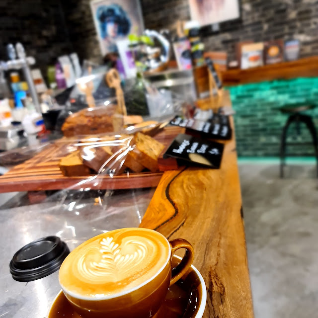 Almond Milk Long Macchiato