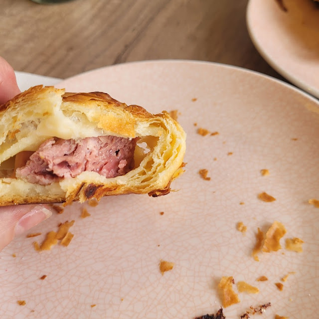 Ham and Cheese with Real and Lots of Jam