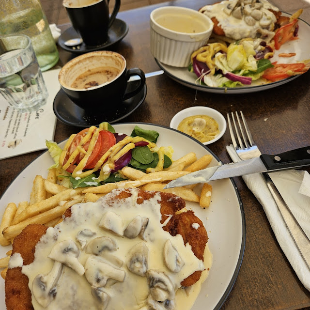 Chicken Schnitzel Mushroom Sauce