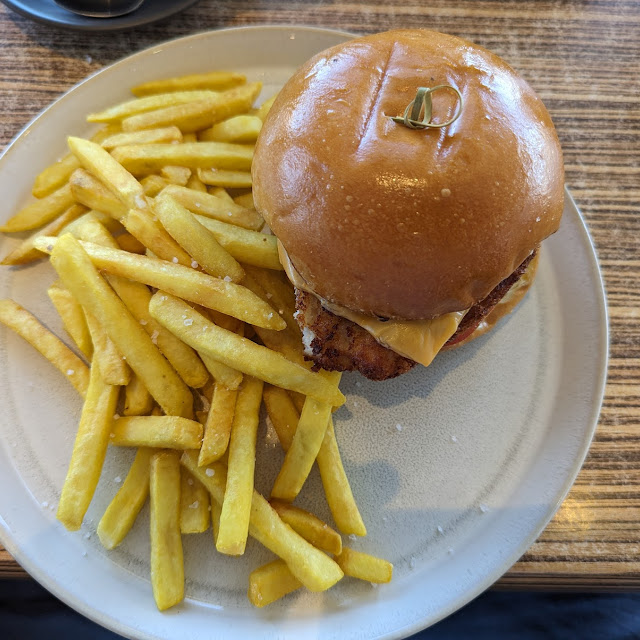 Chicken Schnitzel Burger