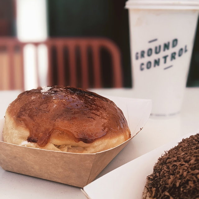 Creme Broulee Doughnut