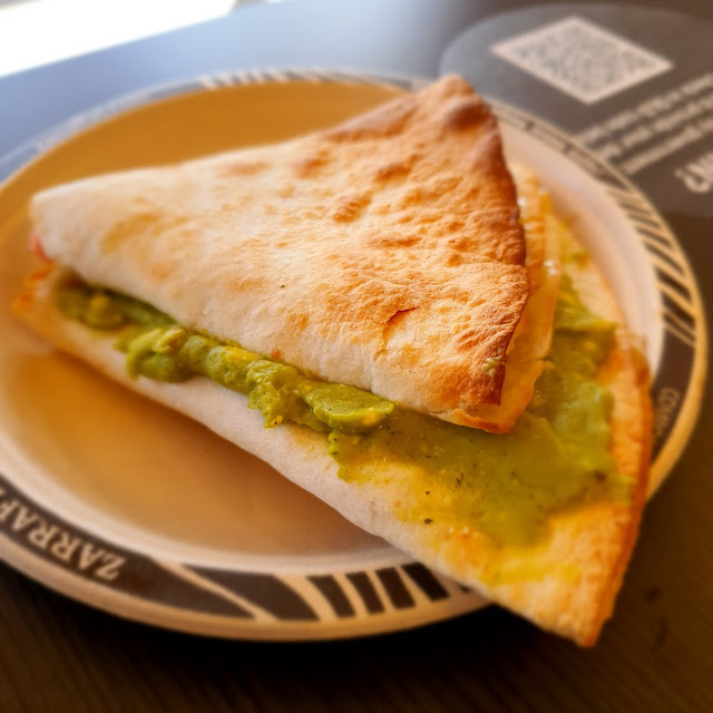 Ham and Cheese Zed Bread with Avo Smash