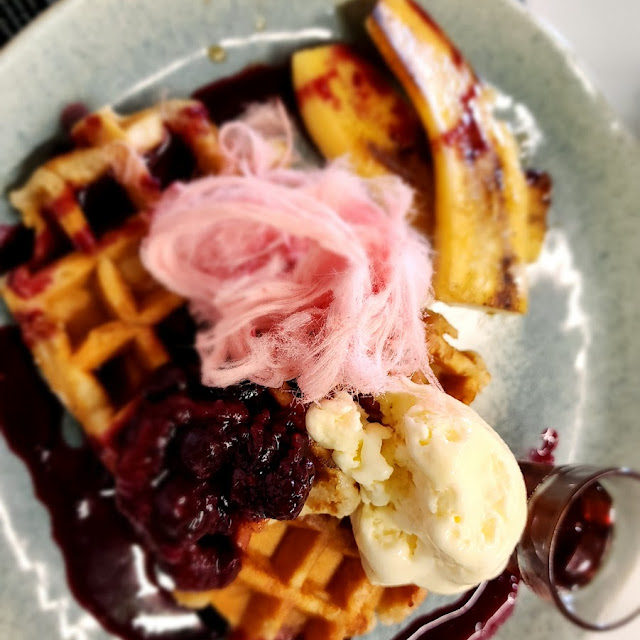 Fairy Tale Pistachio Waffles
