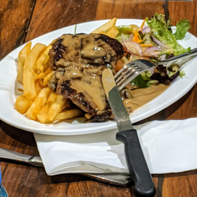 Steak and Salad