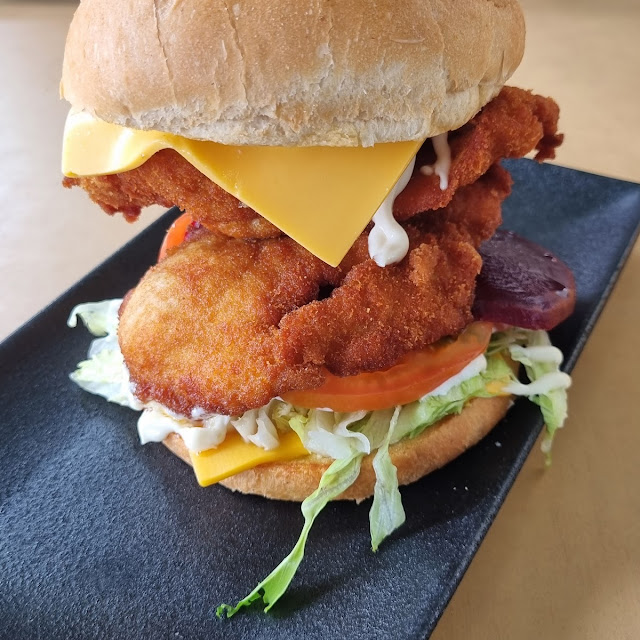 Chicken Schnitzel Burger