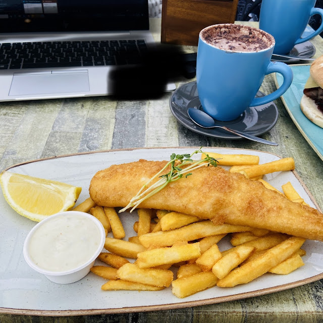 Battered Hoki Fillets and Chips