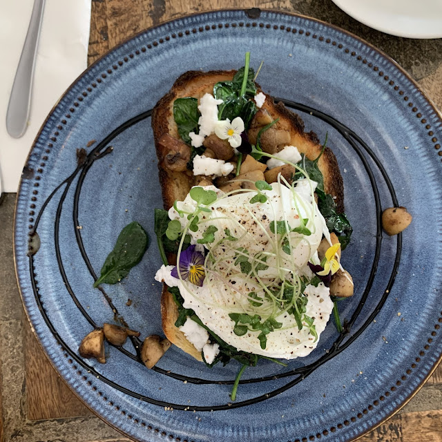 Truffle Mushrooms on Toast