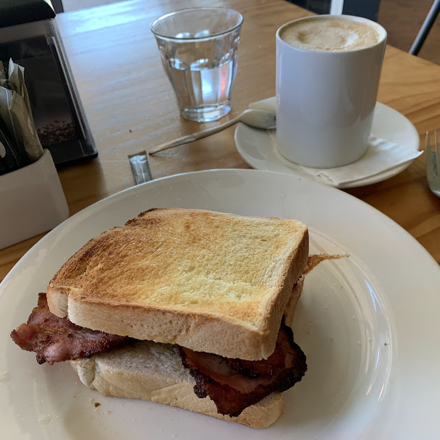 Egg and Bacon Sandwich