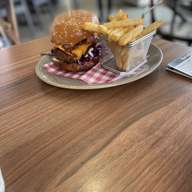 Spicy Chicken with Bacon Burger
