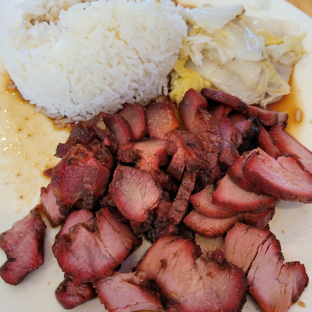 BBQ Sweet Pork on Rice