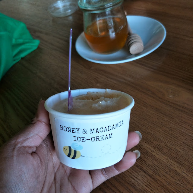 Honey & Macadamia Ice Cream